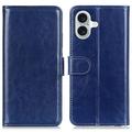 iPhone 16 Plus Wallet Case with Magnetic Closure